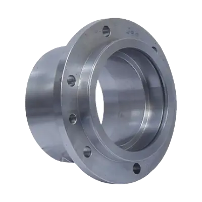 Multi-component industrial shaft assemblies for power transmission