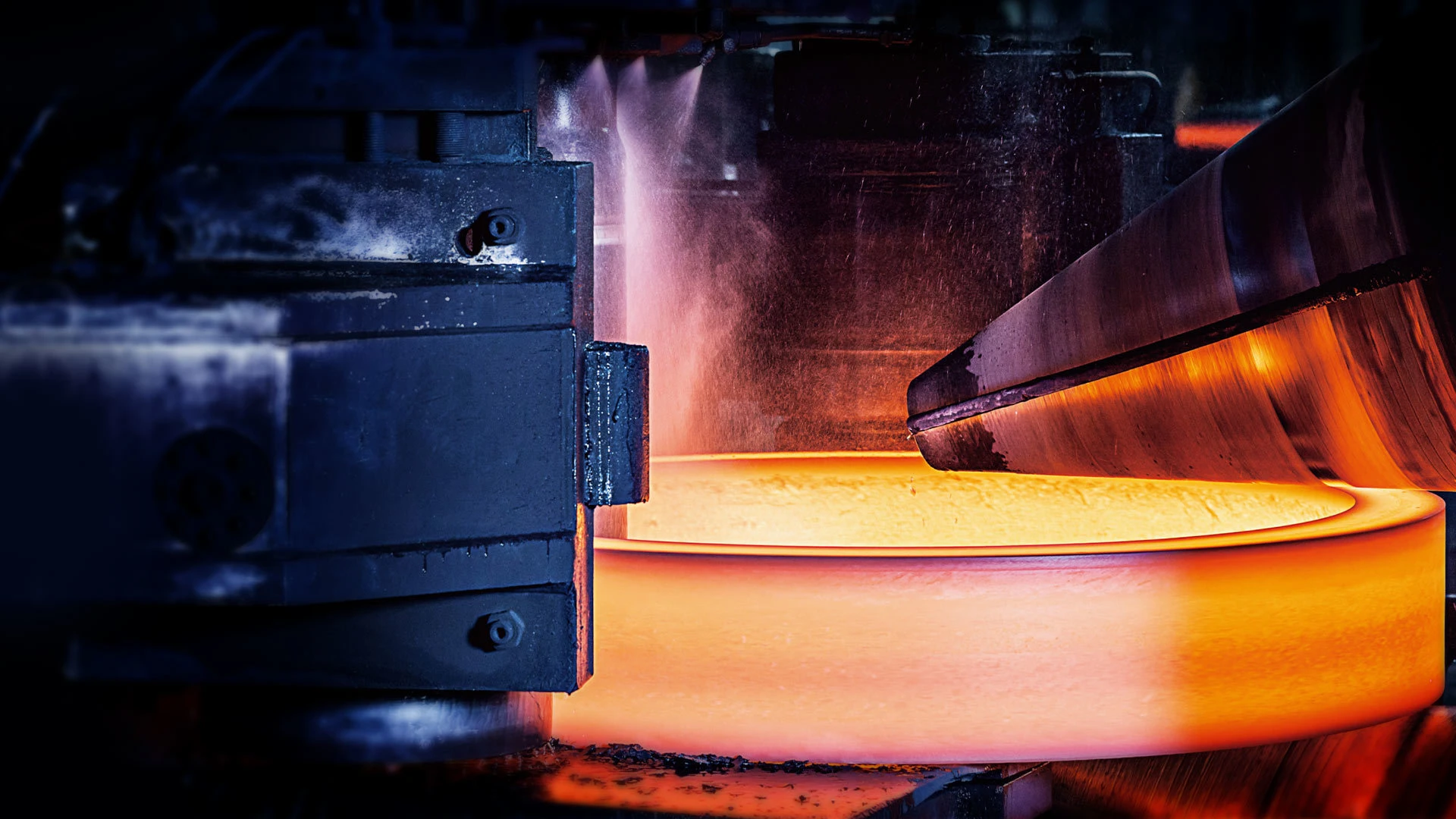 Industrial forging press