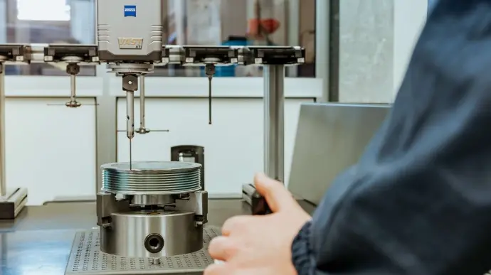 Quality inspection at Maverick Engineering